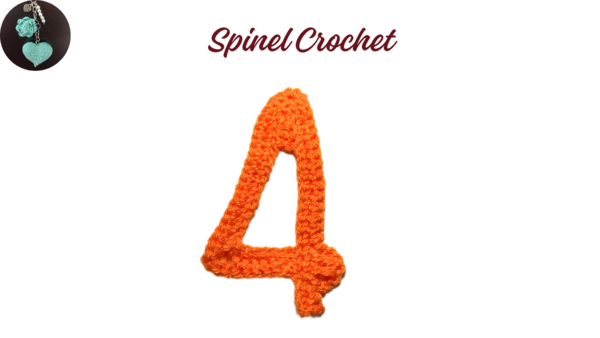 Crochet Digit 4 Crochet Digit 4