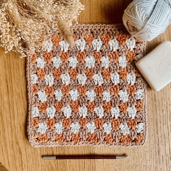 Granny Spike Stitch Washcloth Granny Spike Stitch Washcloth