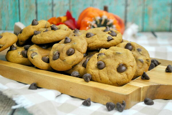 Pumpkin Spice Chocolate Chip Cookies Pumpkin Spice Chocolate Chip Cookies