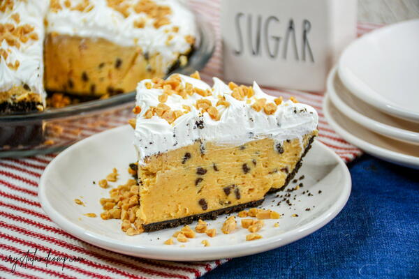 Peanut Butter Toffee Pie Peanut Butter Toffee Pie