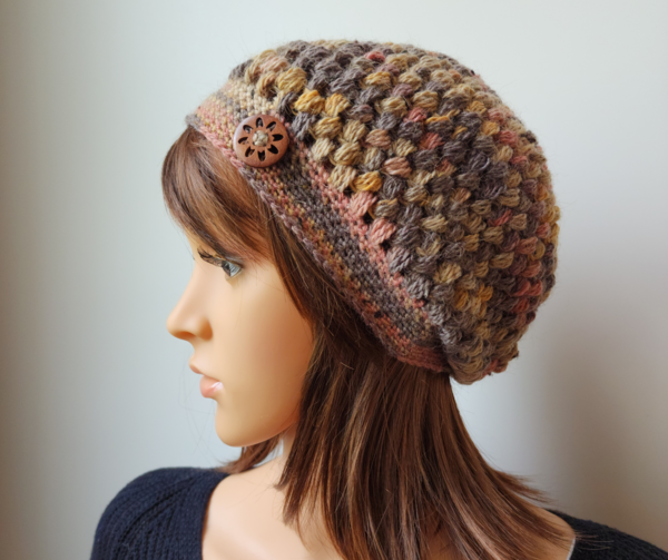 Moorland Puff Stitch Hat Moorland Puff Stitch Hat