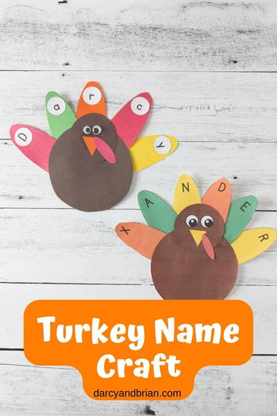 Turkey Name Craft Turkey Name Craft