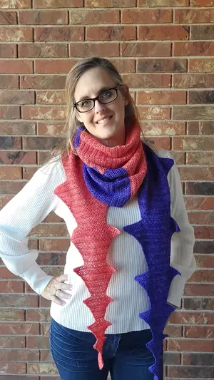 Dueling Dragon Shawl Dueling Dragon Shawl