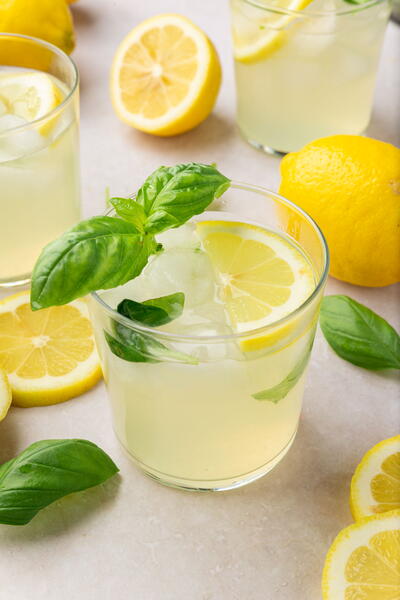 Basil Lemonade Basil Lemonade