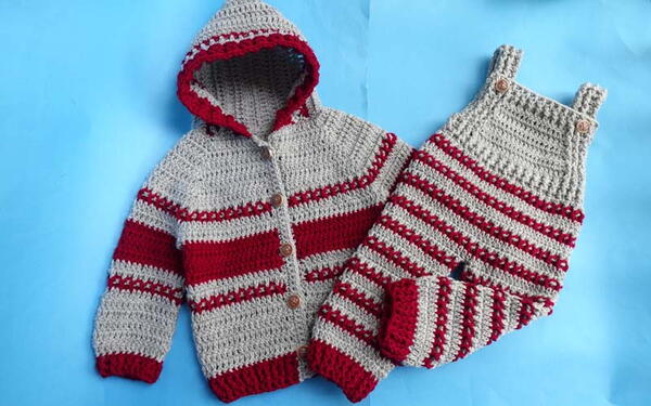 Super Easy Baby Outfit Romper Jacket Super Easy Baby Outfit Romper & Jacket