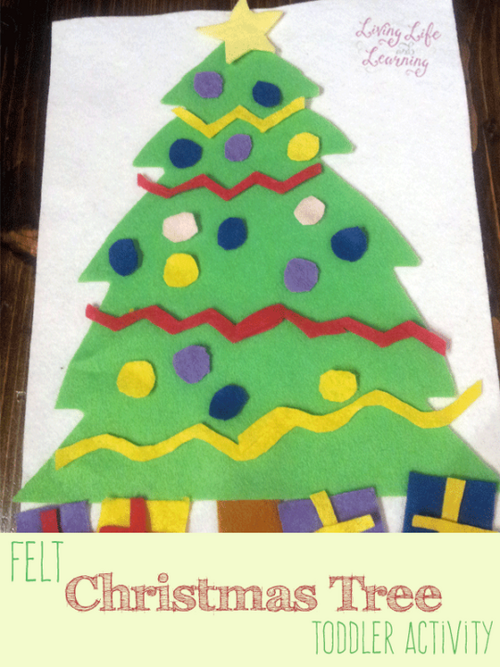 Christmas Tree Felt Craft Christmas Tree Felt Craft