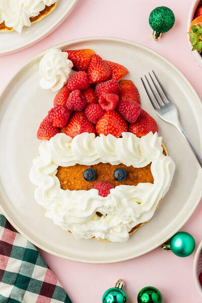 Santa Pancakes Santa Pancakes
