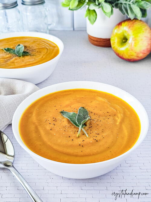 Slow Cooker Sweet Potato Turmeric Soup Slow Cooker Sweet Potato Turmeric Soup