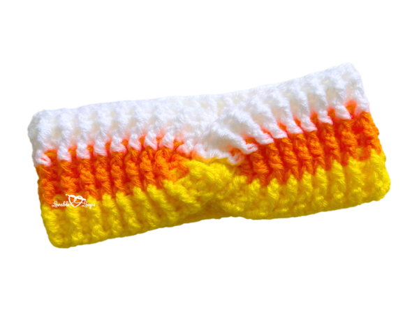 Halloween Candy Corn Headband Halloween Candy Corn Headband