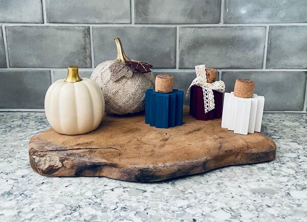 Make Your Own Wood Pumpkins Make Your Own Wood Pumpkins