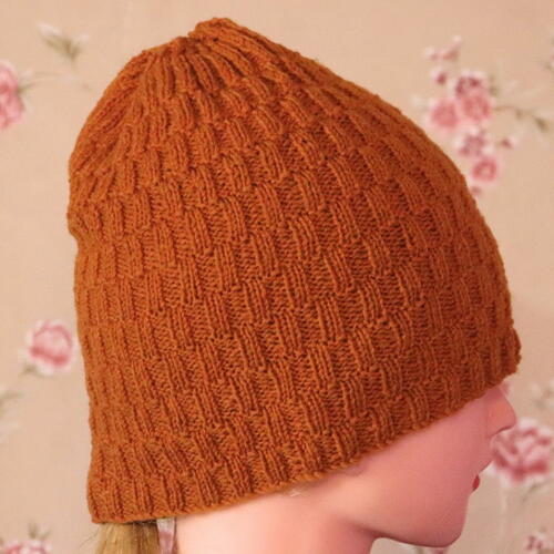 Simple Knit-purl Stitch Hat Pattern Simple Knit-purl Stitch Hat Pattern