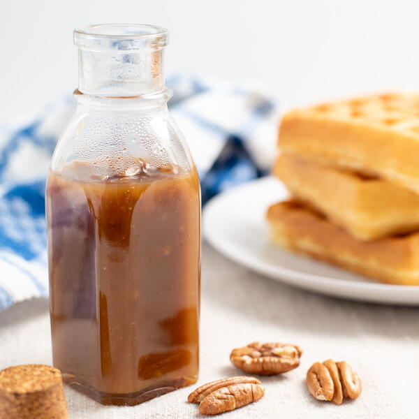 Easy Homemade Butter Pecan Syrup Easy Homemade Butter Pecan Syrup