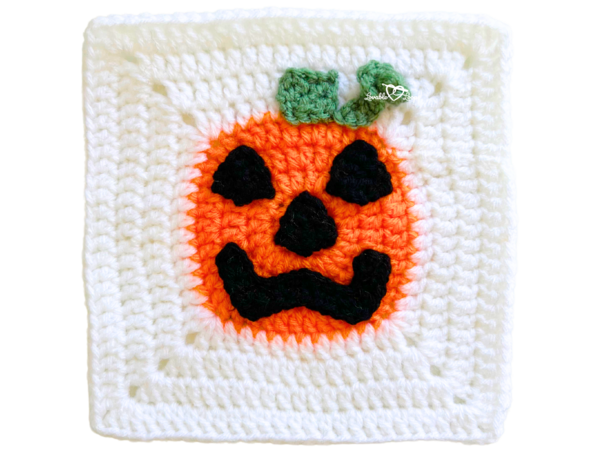 Jack-o-lantern Granny Square Jack-o-lantern Granny Square