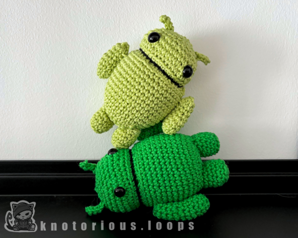 Bugdroid Robot Amigurumi Bugdroid Robot Amigurumi