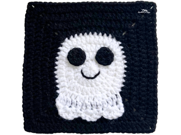 Spooky Ghost Granny Square Spooky Ghost Granny Square