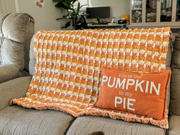 Cozy Chunky Striped Blanket Cozy Chunky Striped Blanket