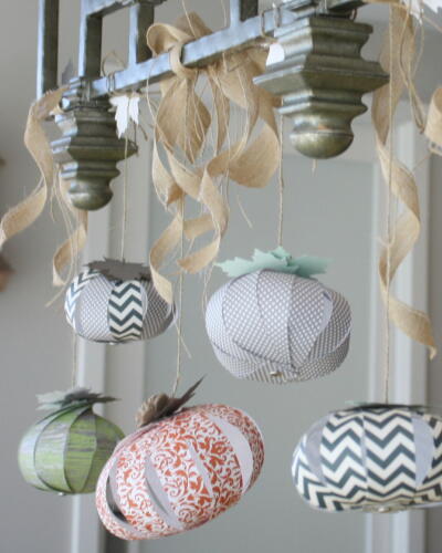 Tiny Paper Pumpkins Tiny Paper Pumpkins