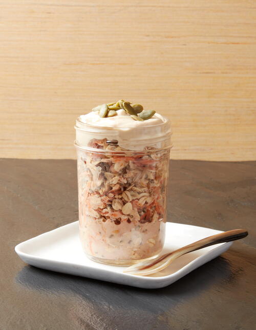 Carrot Cake Overnight Oats Carrot Cake Overnight Oats