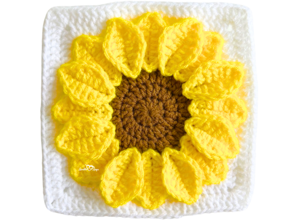 Sunflower Granny Square Sunflower Granny Square