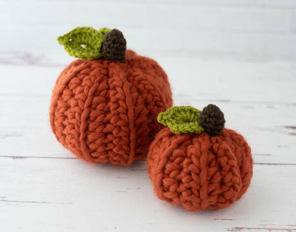Chunky Crochet Pumpkins Chunky Crochet Pumpkins