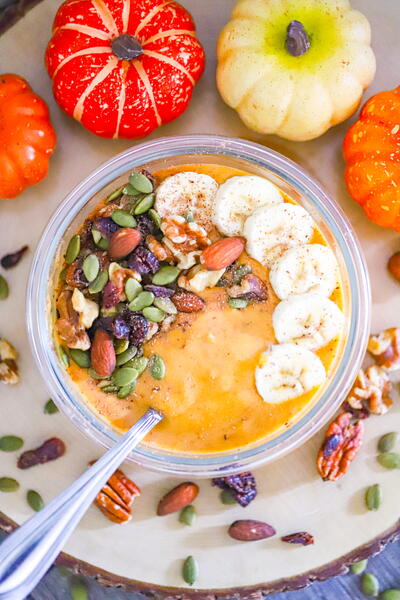 Pumpkin Smoothie Bowl Pumpkin Smoothie Bowl