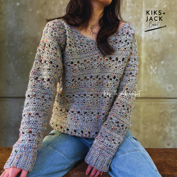 Easy Chunky Crochet Sweater Easy Chunky Crochet Sweater