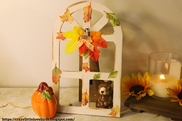 Faux Fall Window Decor Simple Diy Upcycle Faux Fall Window Decor : Simple Diy Upcycle