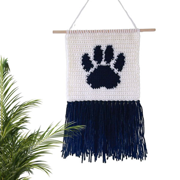 Paw Print Tapestry Paw Print Tapestry