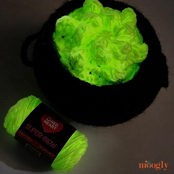 Bubbling Crochet Cauldron With Lid Bubbling Crochet Cauldron With Lid