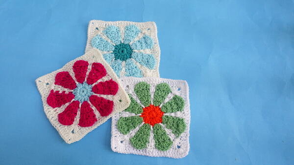 Festival Fall Mosaic Granny Square Festival Fall Mosaic Granny Square
