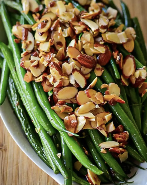 Green Beans Almondine Green Beans Almondine