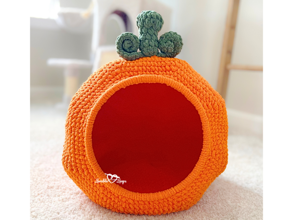 Pumpkin Cat Bed Pumpkin Cat Bed
