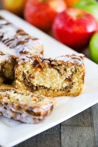 Vegan Apple Fritter Bread Vegan Apple Fritter Bread
