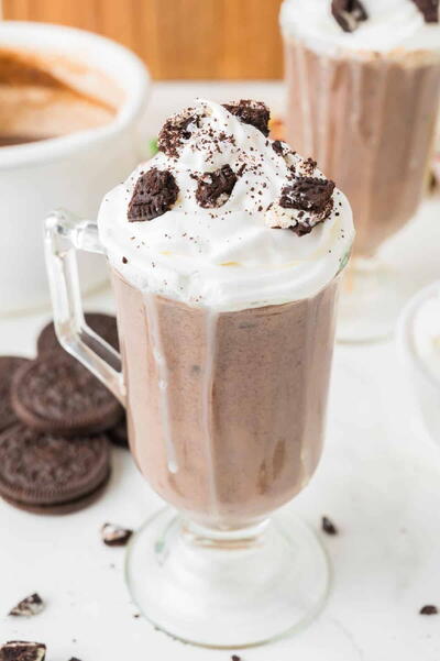 Oreo Hot Chocolate Oreo Hot Chocolate