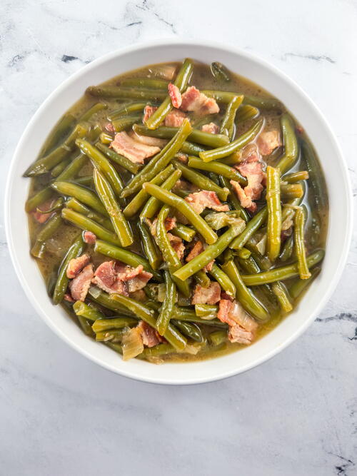 Smothered Green Beans Smothered Green Beans