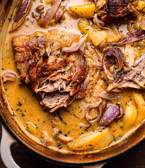 Apple Cider Braised Pork Shoulder Apple Cider Braised Pork Shoulder