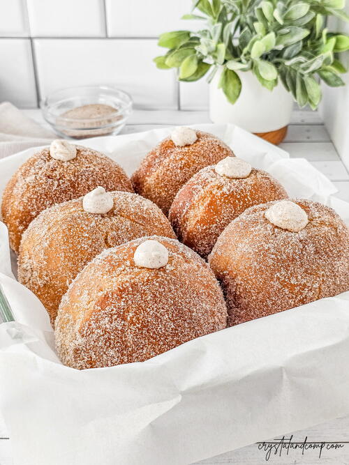 Pumpkin Spice Cheesecake Donut Pumpkin Spice Cheesecake Donut