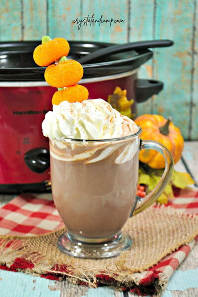 Slow Cooker Pumpkin Hot Chocolate Slow Cooker Pumpkin Hot Chocolate