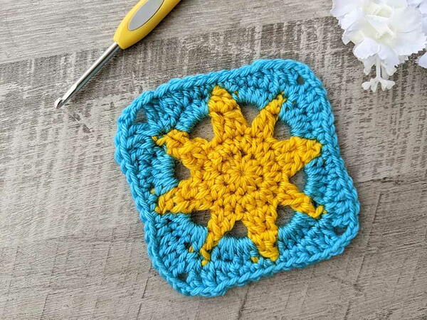 Sun Granny Square Sun Granny Square