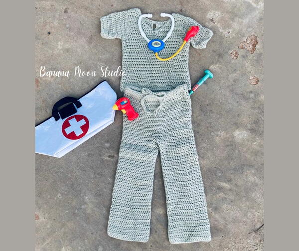 Childrens Scrubs Costume Children's Scrubs Costume