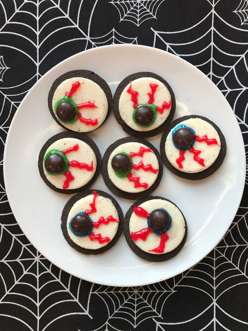 Easy Eyeball Cookies Easy Eyeball Cookies