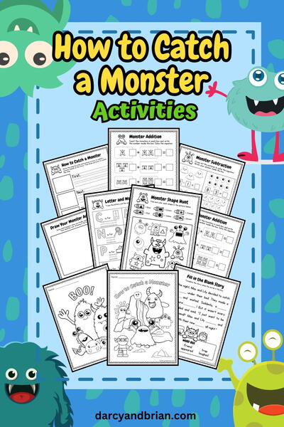 How To Catch A Monster Activities How To Catch A Monster Activities