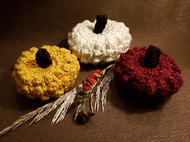 Bulky Bobble Pumpkin Bulky Bobble Pumpkin