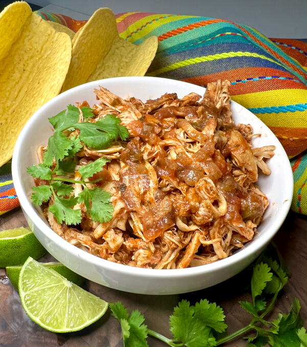 Slow Cooker Shredded Chicken Taco Meat Slow Cooker Shredded Chicken Taco Meat