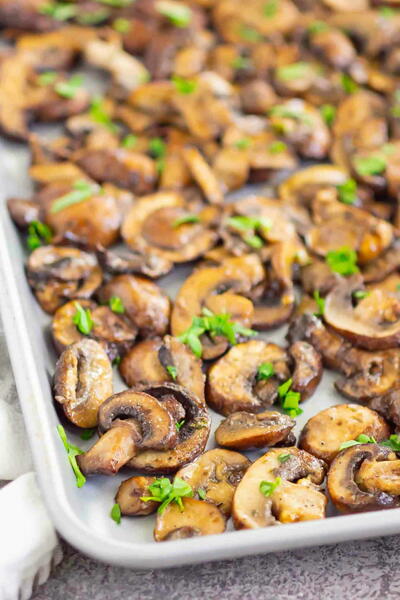 Baked Ranch Mushrooms Baked Ranch Mushrooms