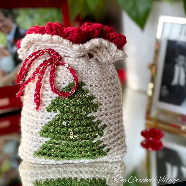 Christmas Tree Mini Gift Bag Christmas Tree Mini Gift Bag