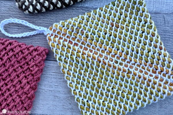 Tunisian Hot Pad Tunisian Hot Pad