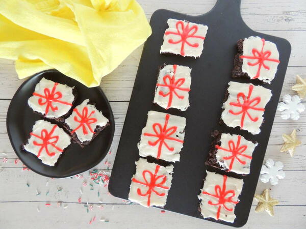 Cute Christmas Brownies Cute Christmas Brownies