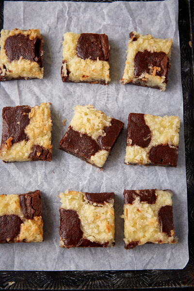 Coconut Brownies Coconut Brownies
