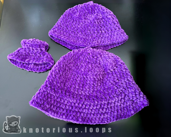 Bucket Hat for Human Baby Or Cat Bucket Hat (for Human, Baby Or Cat)